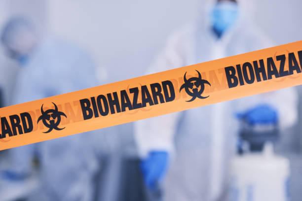 Professional Blood Cleanup technician working in Deer Park, TX